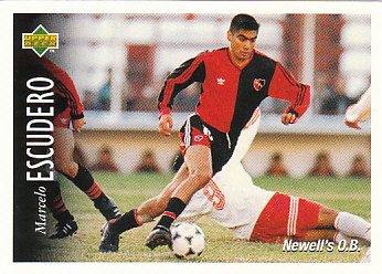 Marcelo Escudero Newell's Old Boys 1995 Upper Deck Futbol Argentina #145